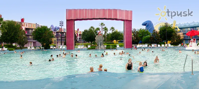Фото отеля Disney's All-Star Movies Resort 2* Орландо США экстерьер и бассейны