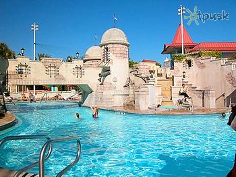 Фото отеля Disney's Caribbean Beach Resort 3* Орландо США экстерьер и бассейны