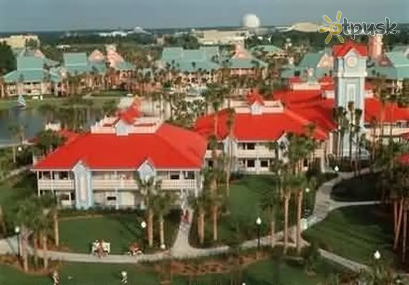 Фото отеля Disney's Caribbean Beach Resort 3* Орландо США экстерьер и бассейны