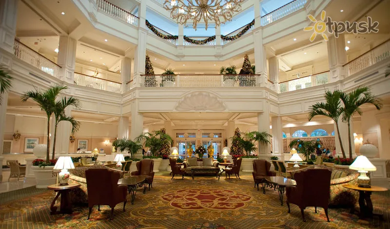 Фото отеля Disney's Grand Floridian Resort & Spa 5* Orlandas JAV fojė ir interjeras