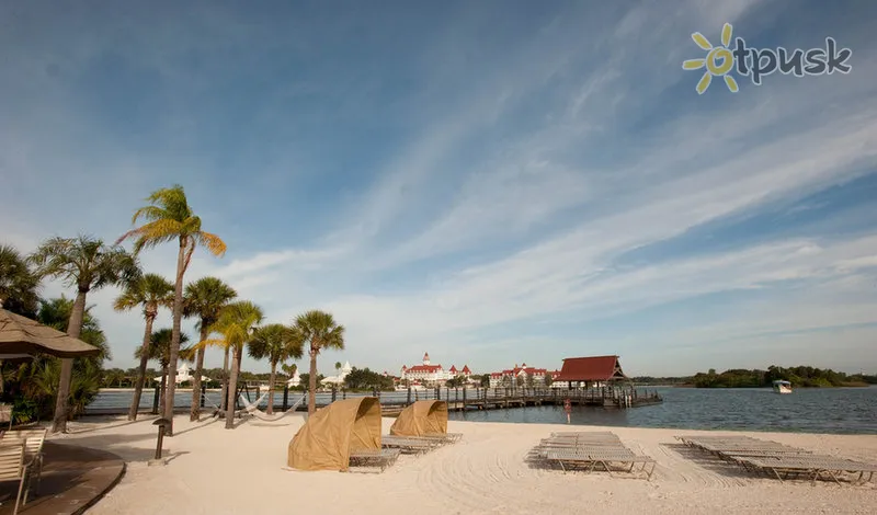 Фото отеля Disney's Polynesian Resort 4* Орландо США пляж