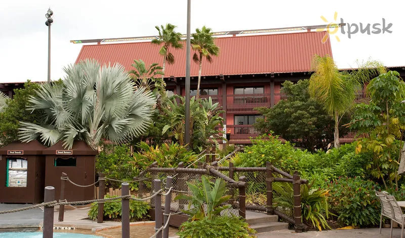 Фото отеля Disney's Polynesian Resort 4* Orlandas JAV išorė ir baseinai