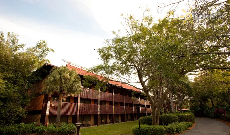 Фото отеля Disney's Polynesian Resort 4* Orlandas JAV išorė ir baseinai