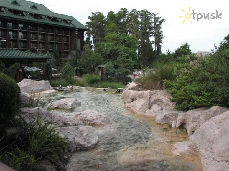 Фото отеля The Villas at Disney's Wilderness Lodge 4* Orlandas JAV išorė ir baseinai