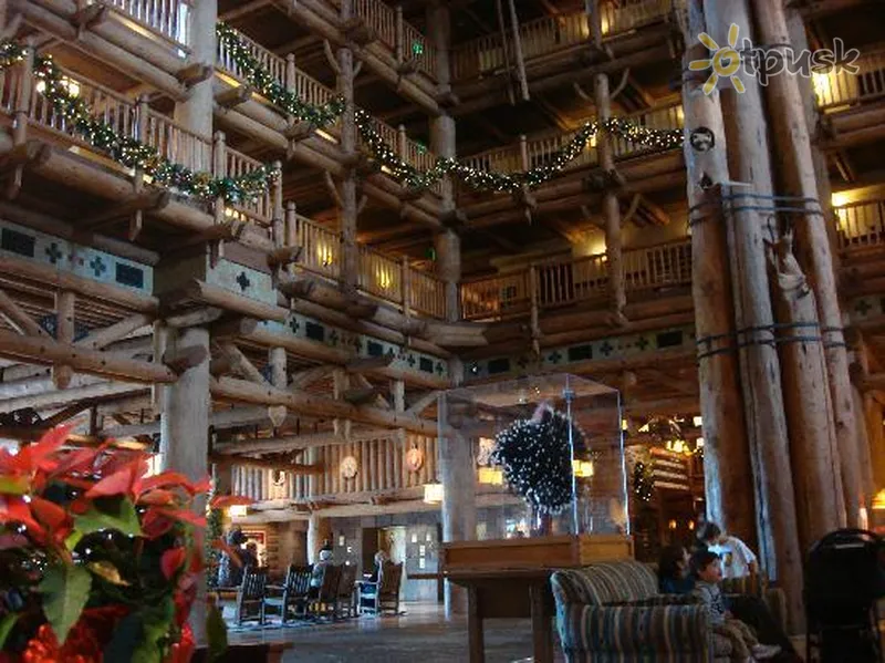 Фото отеля The Villas at Disney's Wilderness Lodge 4* Orlandas JAV išorė ir baseinai
