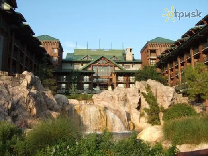 Фото отеля The Villas at Disney's Wilderness Lodge 4* Orlandas JAV išorė ir baseinai