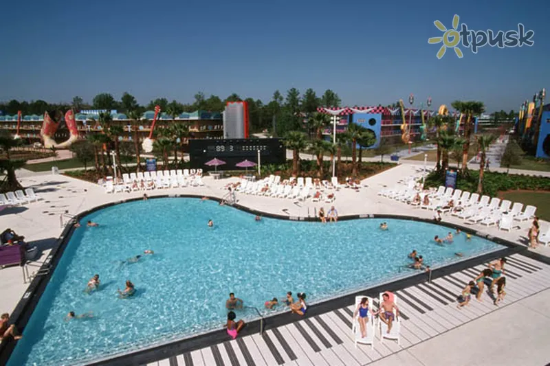 Фото отеля Disney's All-Star Music Resort 3* Орландо США экстерьер и бассейны