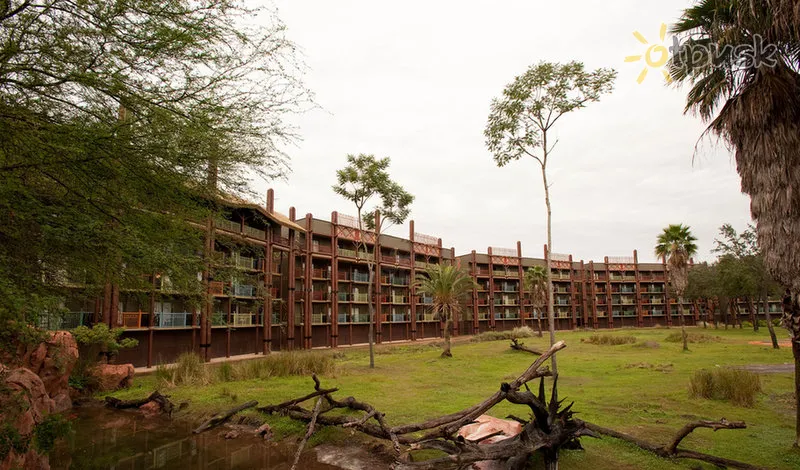 Фото отеля Disney's Animal Kingdom Lodge 5* Орландо США экстерьер и бассейны