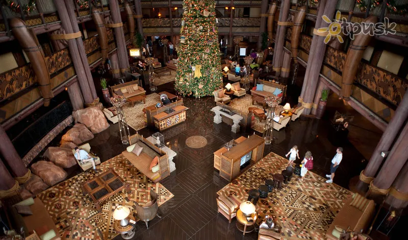 Фото отеля Disney's Animal Kingdom Lodge 5* Орландо США лобби и интерьер