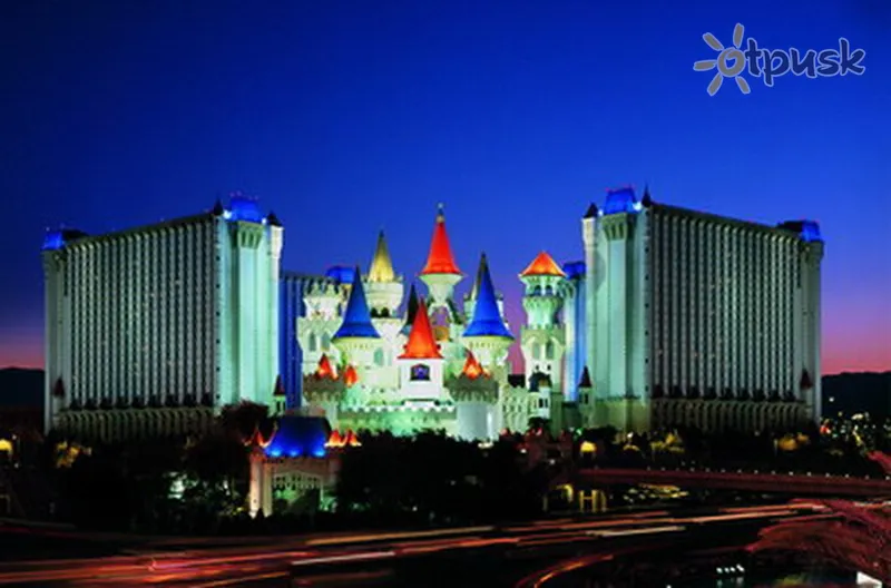 Фото отеля Excalibur Hotel Casino 3* Las Vegasas JAV išorė ir baseinai