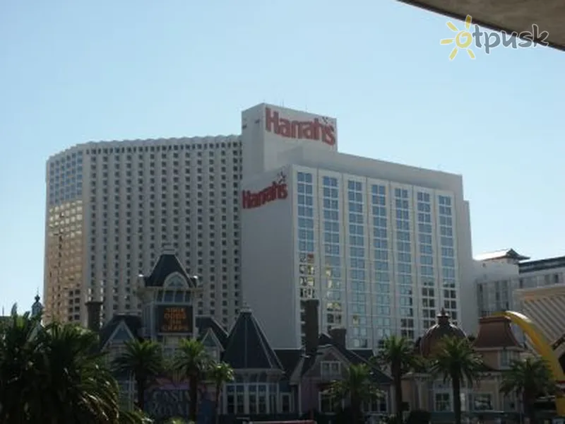 Фото отеля Harrah's Las Vegas Casino & Hotel 4* Las Vegasas JAV išorė ir baseinai