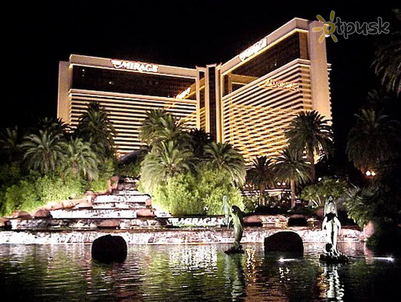 Фото отеля Mirage Hotel & Casino 4* Лас-Вегас США екстер'єр та басейни
