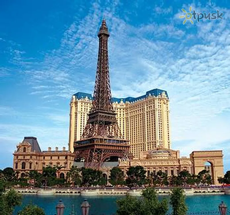 Фото отеля Paris Las Vegas 4* Лас-Вегас США экстерьер и бассейны