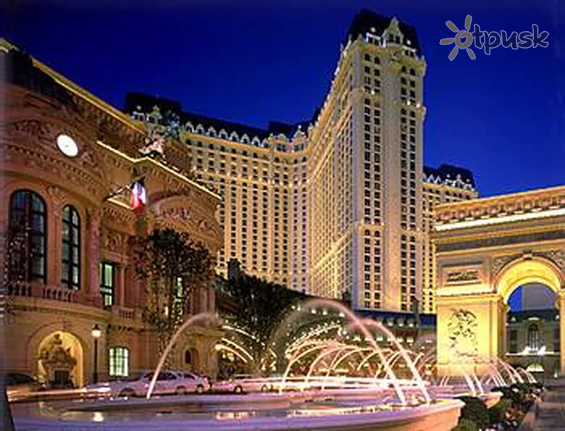 Фото отеля Paris Las Vegas 4* Las Vegasas JAV išorė ir baseinai