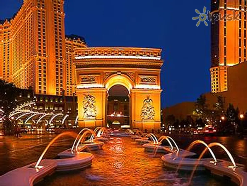 Фото отеля Paris Las Vegas 4* Лас-Вегас США экстерьер и бассейны