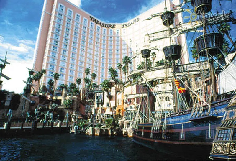 Фото отеля Treasure Island 4* Лас-Вегас США экстерьер и бассейны