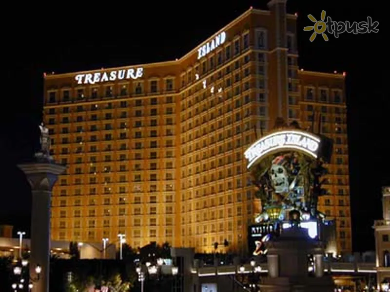 Фото отеля Treasure Island 4* Las Vegasas JAV išorė ir baseinai