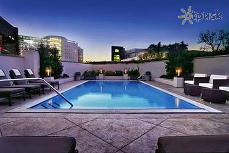 Фото отеля Sofitel Los Angeles 4* Лос-Анджелес США экстерьер и бассейны