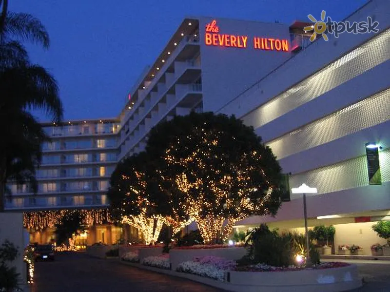 Фото отеля The Beverly Hilton 4* Los Andželas JAV išorė ir baseinai