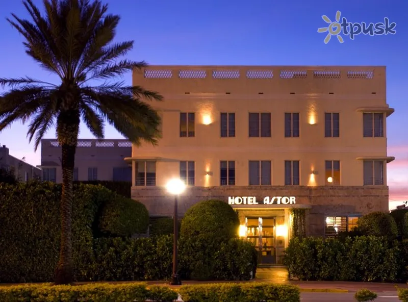 Фото отеля Hotel Astor 4* Майами США экстерьер и бассейны