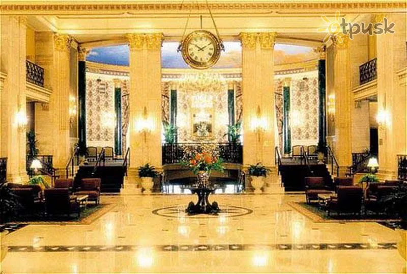 Фото отеля Roosevelt Hotel 3* Нью-Йорк США лобби и интерьер