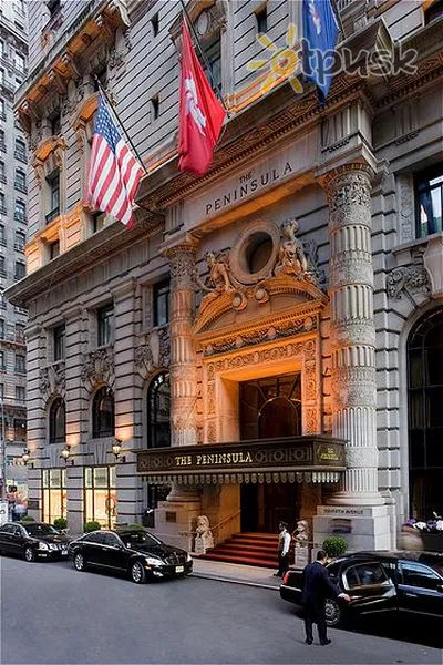 Фото отеля The Peninsula New York 5* Нью-Йорк США экстерьер и бассейны