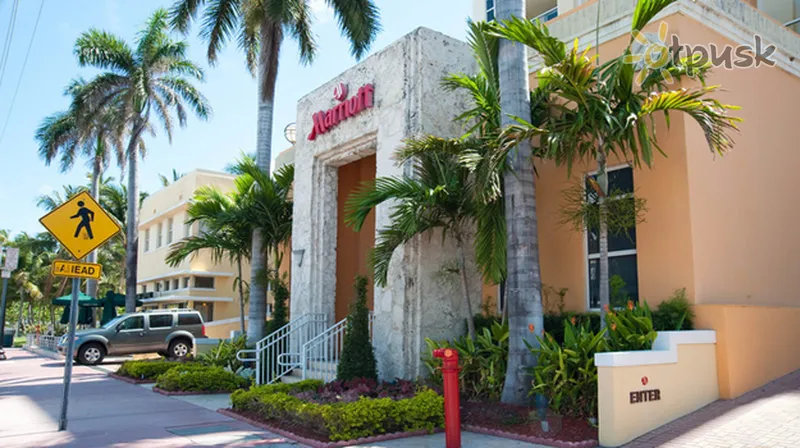 Фото отеля Marriott South Beach 4* Majamis JAV išorė ir baseinai