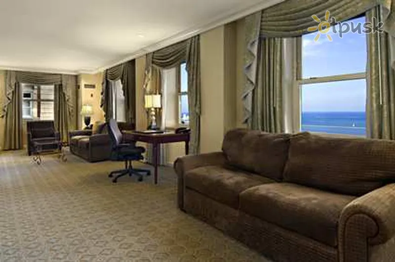 Фото отеля Hilton Chicago 4* Čikāga ASV vestibils un interjers