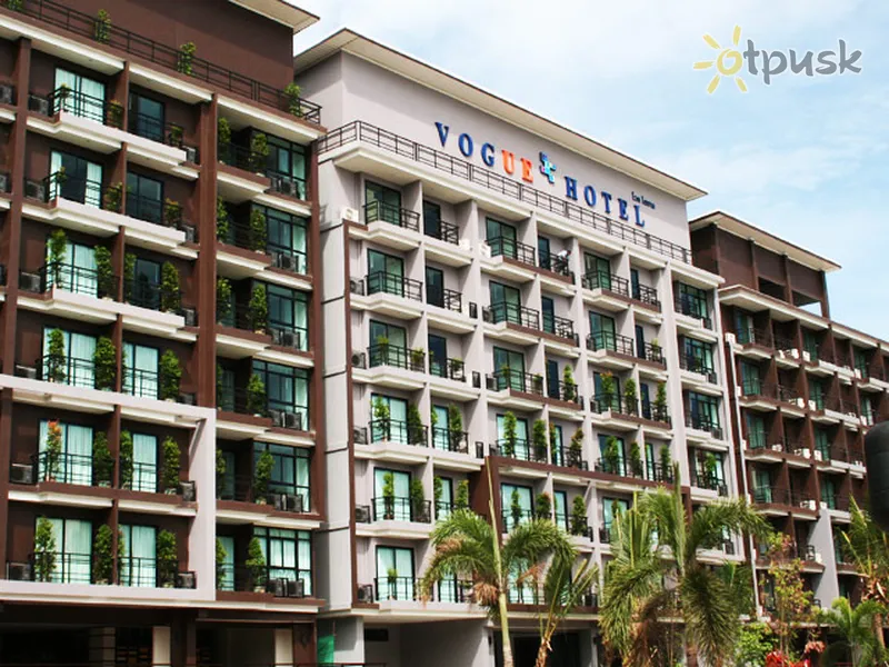Фото отеля Vogue Pattaya Hotel 3* Pataja Tailandas išorė ir baseinai