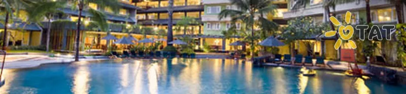 Фото отеля Harris Resort Kuta 3* Кута (о. Бали) Индонезия экстерьер и бассейны