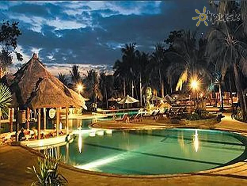 Фото отеля The Santosa Villas & Resort 4* apie. Lombokas Indonezija išorė ir baseinai