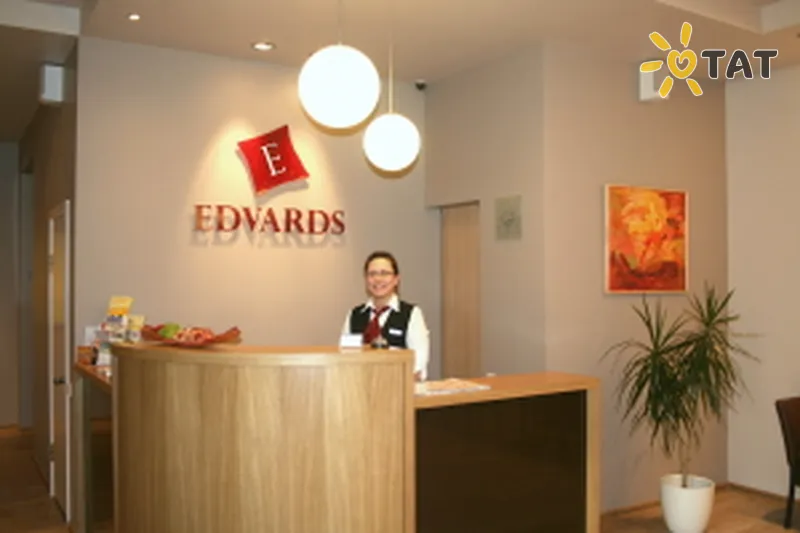 Фото отеля Edvards Hotel 2* Рига Латвія лобі та інтер'єр