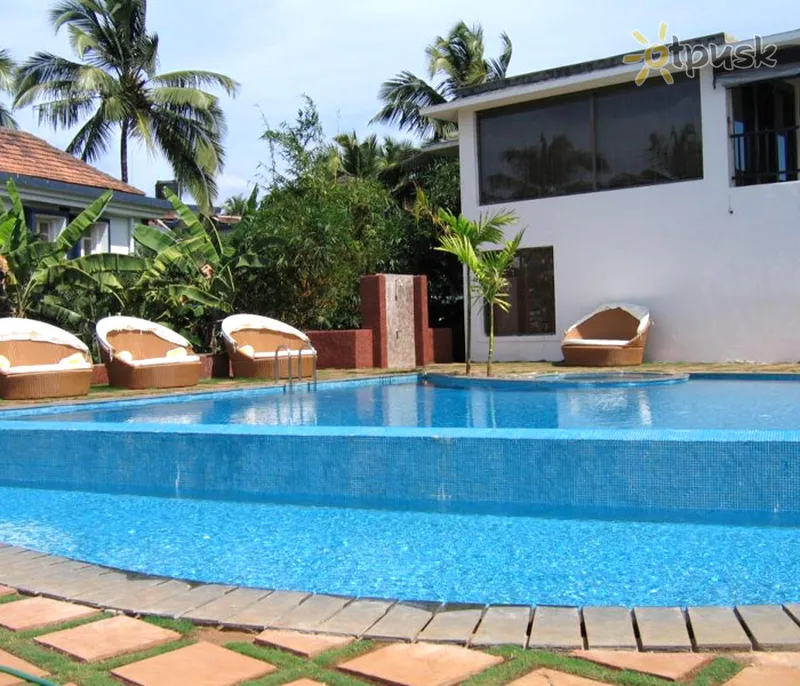 Фото отеля The O Hotel 4* Šiaurės Goa Indija išorė ir baseinai