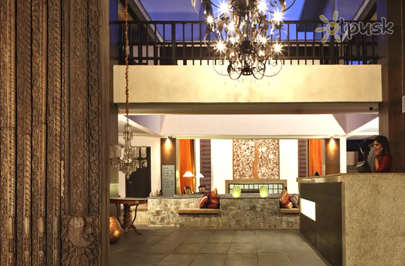 Фото отеля The O Hotel 4* Північний Гоа Індія лобі та інтер'єр