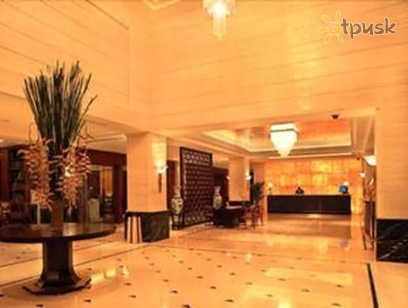 Фото отеля Jin Jiang Hotel 5* Шанхай Китай лобби и интерьер