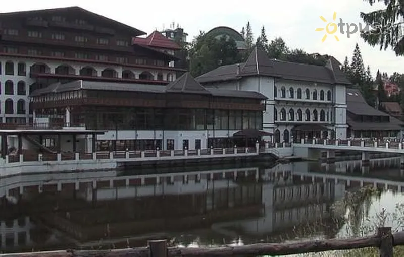 Фото отеля Aurelius Imparatul Romanilo 5* Poiana Brasov Rumunija išorė ir baseinai
