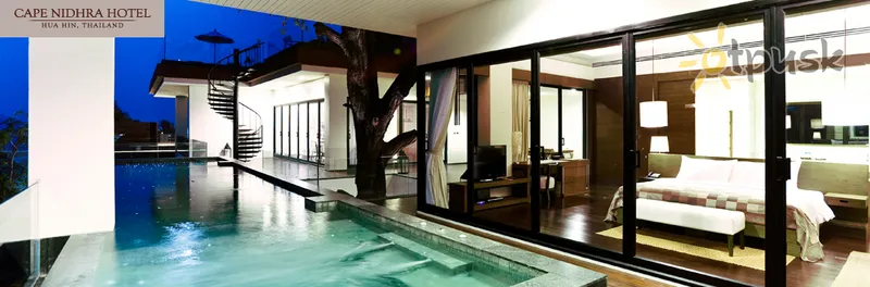 Фото отеля Cape Nidhra Hotel 4* Ча-Ам & Хуа Хін Таїланд екстер'єр та басейни