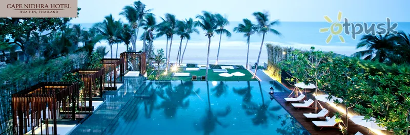 Фото отеля Cape Nidhra Hotel 4* Ча-Ам & Хуа Хін Таїланд екстер'єр та басейни