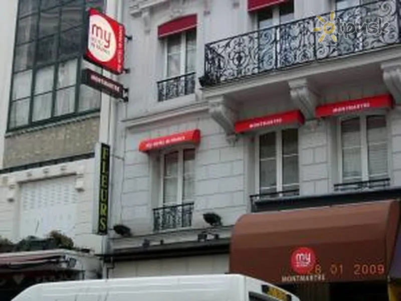 Фото отеля My Hotel In France Montmartre 2* Париж Франция экстерьер и бассейны