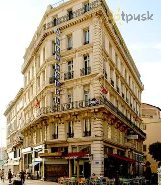 Фото отеля New Hotel Vieux Port 3* Марсель Франція екстер'єр та басейни