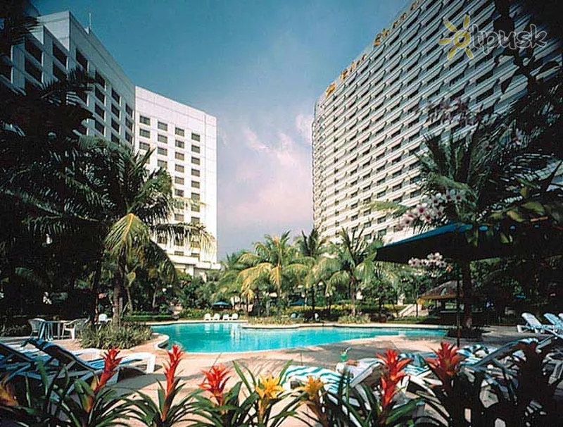 Фото отеля Edsa Shangri-La 5* о. Лусон – Манила Филиппины экстерьер и бассейны