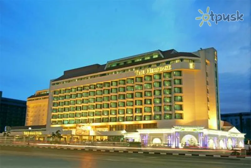 Фото отеля The Heritage Hotel Manila 5* apie. Luzonas – Manila Filipinai išorė ir baseinai