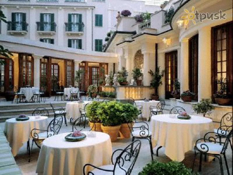 Фото отеля Rocco Forte Hotel De La Ville 5* Рим Італія бари та ресторани