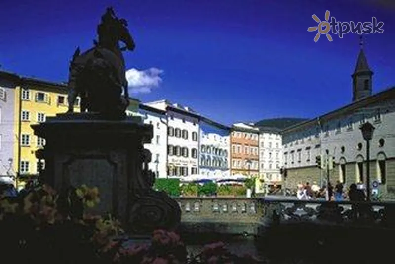Фото отеля Goldener Hirsch 5* Зальцбург Австрия экстерьер и бассейны