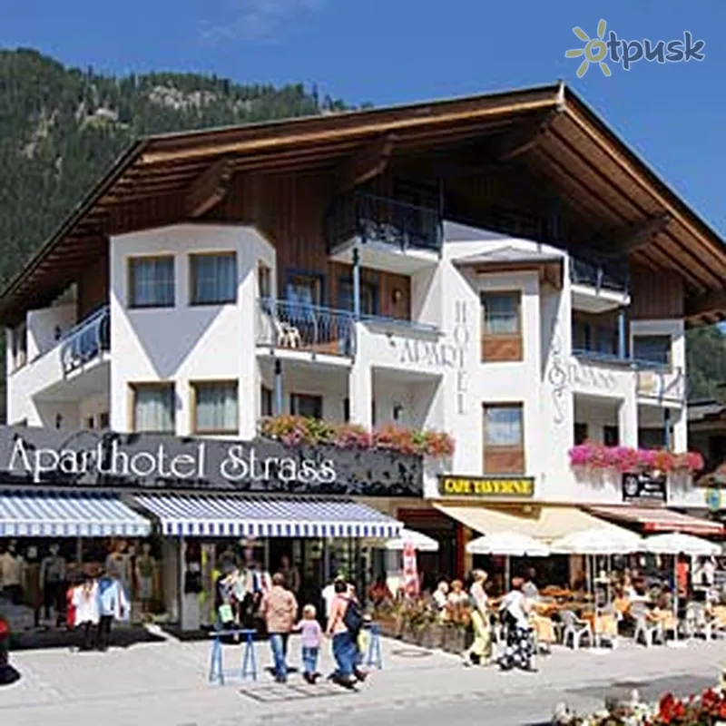 Фото отеля Garni Strass Apart Hotel 3* Mayrhofen Austrija ārpuse un baseini