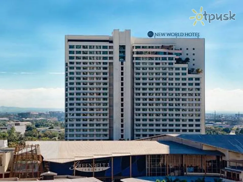 Фото отеля New World Hotel Makati City 5* о. Лусон – Манила Филиппины экстерьер и бассейны