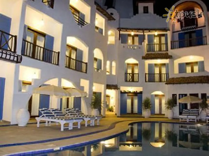 Фото отеля Mykonos Blu Hotel 3* Šiaurės Goa Indija išorė ir baseinai