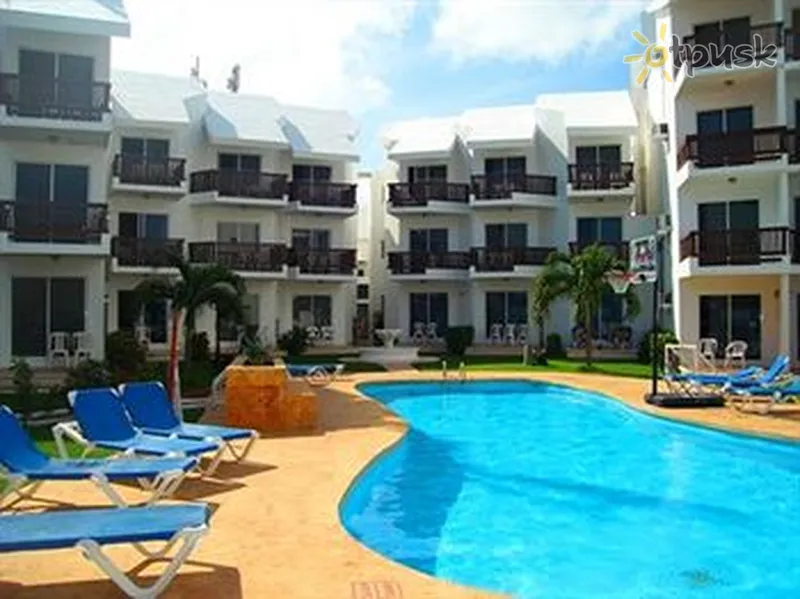 Фото отеля Imperial Las Perlas Hotel 3* Канкун Мексика экстерьер и бассейны