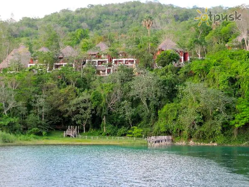 Фото отеля Camino Real 5* Peten Gvatemala išorė ir baseinai