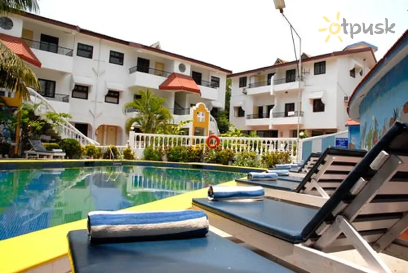 Фото отеля The Goan Village 3* Šiaurės Goa Indija išorė ir baseinai